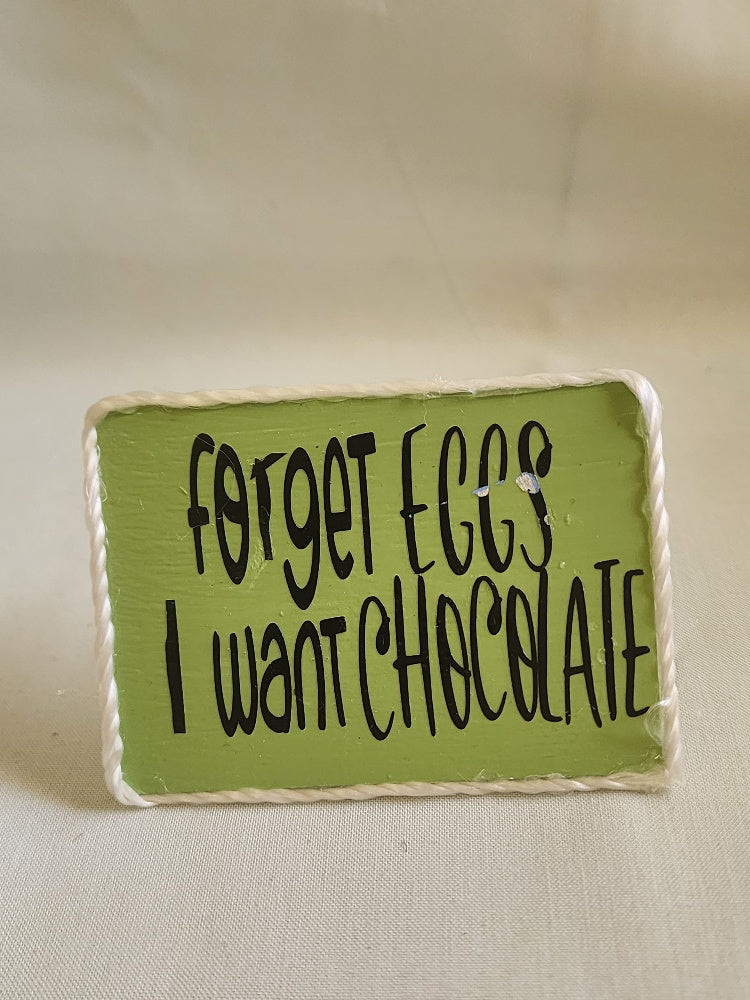 Standup Mini Sign - Pastel Spring Shelf Decor