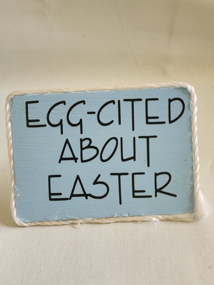 Standup Mini Sign - Pastel Spring Shelf Decor