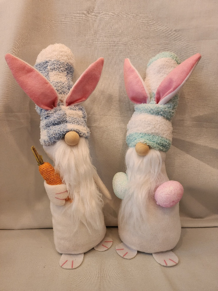Easter Bunny Gnome - Spring Shelf & Tiered Tray Decor